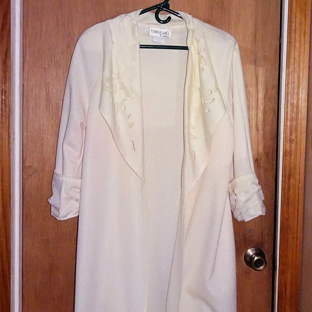 Vintage Tower Hill Collection Open Duster Cardigan